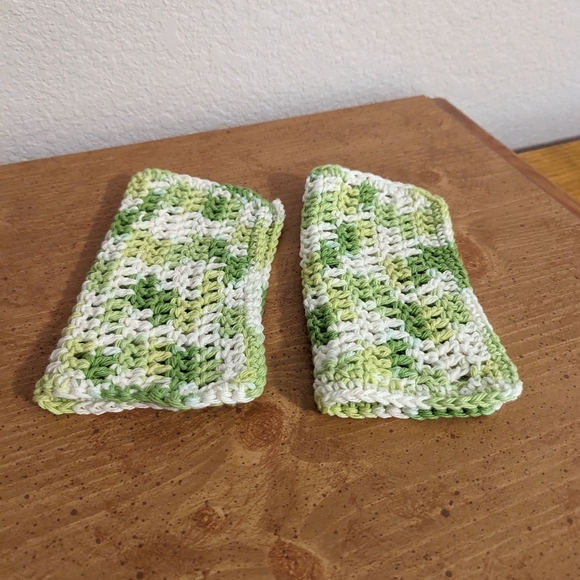 💞2/$20 HAND CRAFTED Crocheted All Purpse 100% Cottn Reusble Bath or Dish Cloths - Picture 5 of 8